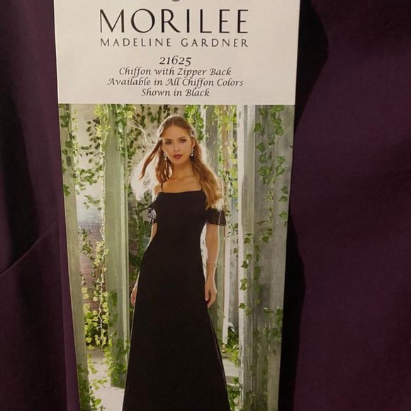 Bridesmaid Chiffon Dress - Picture 3 of 3